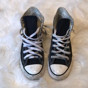 Black Converse High Tops